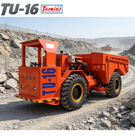 personnalisable Yantai Tunnel étroit anti-déflagrant 16 tonnes camion souterrain pour l'exploitation minière au Kirghizistan