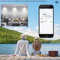 Module d'interrupteur intelligent 2 voies pour bricolage ADS-W2 3A 100-240V, compatible Wi-Fi, utilisation domestique, application Smart Life, sans neutre