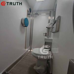Truth, remolque de baño grande de 8 estaciones completamente personalizado, remolque de baño masculino <span class=keywords><strong>y</strong></span> femenino de lujo, remolques de baño portátiles - Product Image 2