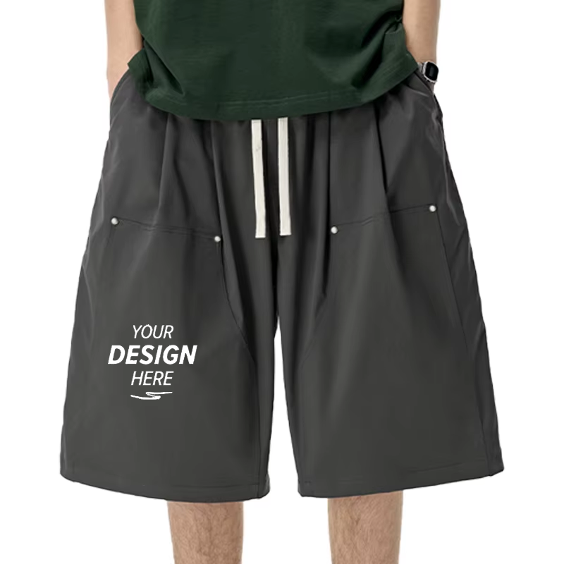 Pleated Shorts Men - Casual Breathable Eco-friendly Bermuda