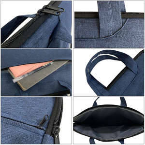 Borsa per documenti per Computer impermeabile leggera da lavoro in tessuto Oxford da 15 pollici per Laptop Unisex custodia protettiva Tote Bag - Product Image 4