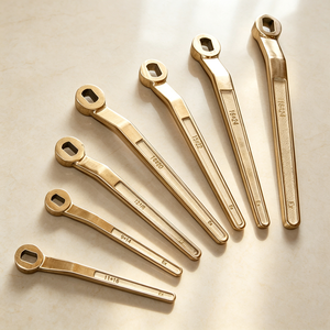 Llave Profesional Métrica de Cobre para Válvulas, Antideflagrante y Antichispas, Herramienta de Seguridad para Refinerías de Petróleo y Tuberías de Gas - Product Image 6