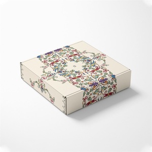 Caja de Cartón Plegable para Envíos, Personalizable en Tamaño y Logotipo, Reciclable, Cuadrada, para Embalaje de Marca - Product Image 5