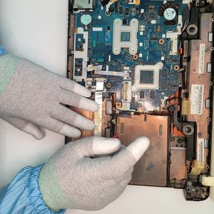 Fabricante de China Guantes de ajuste de Palma de <span class=keywords><strong>PU</strong></span> electrónicos antiestáticos Guantes de trabajo de precisión Esd para instalar el sistema de navegación del automóvil - Product Image 6