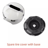 Support de Roue de Secours pour Panneau de Porte Arrière 4x4 Tout-Terrain pour Nissan Patrol Y61D GU 2004+ - Kit d'Accessoires de Hayon