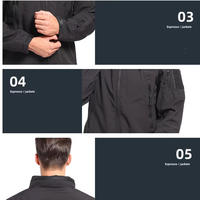 Expédition directe Buraq Outdoor Camping Hiking Sports Stand Collar Winter Fleece Softshell Tactical Camouflage Coat Multicam Windbreaker