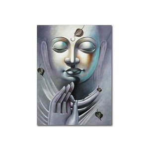 Bow Meditation <strong>Buddha</strong> Statue <strong>Canvas</strong> <strong>Painting</strong> on the Wall Black and White Modern Buddhist Posters and Prints Art Pictures Decor - Product Image 3