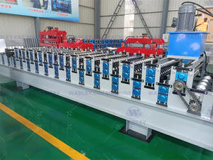 Machine de pressage de tuiles trapézoïdales pour panneaux de toiture, machine de fabrication de toitures en acier coloré, machine à tôles de toiture IBR - Product Image 6