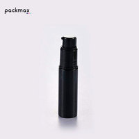 Flacon pulvérisateur vide en PET transparent de 14 ml pour paillettes comestibles, poudre libre, ou shampoing, en forme de cylindre