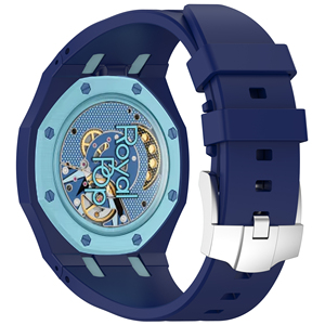 <span class=keywords><strong>Bracelet</strong></span> de <span class=keywords><strong>montre</strong></span> en silicone, 8 couleurs, compatible avec AP X <span class=keywords><strong>Swatch</strong></span> Royal Pop Sports Watch Strap - Product Image 4