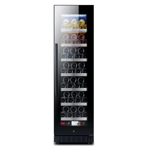 VANACE-refrigerador de bebidas electrónico jc, barras de refrigerador de vino integrado, 48, 5L, 8 botellas, 2 puertas, lado a lado
