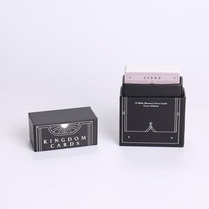 כרטיסי ברכה מעוררי השראה עם הדפסה בהתאמה אישית, עמידים, עשויים נייר אמנות, בצבעי CMYK, בקופסה. - Product Image 3