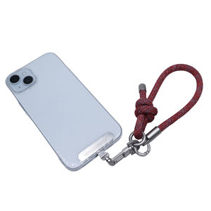 Bracelet de téléphone WIMONCH, chaîne courte en polyester de 15 cm, design portable, léger, durable, anti-chute, compatibilité universelle - Product Image 4
