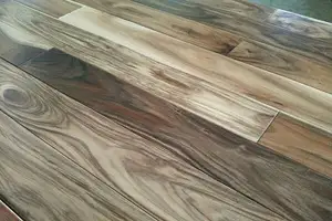 Plancher de bois dur en acacia-3.75 "x 3/4"