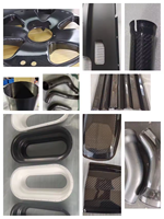 Fabrication sur mesure, conception OEM, moule en fibre de carbone de haute précision, pièces en fibre de carbone