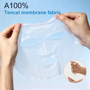 UUKKG - Paquete de 30 Mascarillas Faciales de <span class=keywords><strong>Tela</strong></span> de Membrana Tencel, Hidratantes, Antienvejecimiento, Reafirmantes e Iluminadoras <span class=keywords><strong>para</strong></span> el Cuidado de la Piel - Product Image 6