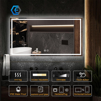 Nouveau design personnalisé miroir intelligent Morden classique lumière LED
