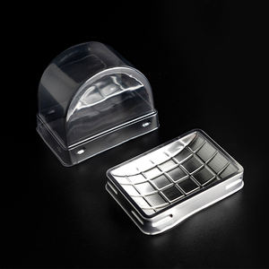 กล่องบรรจุภัณฑ์พลาสติก PET ปรับแต่งได้สำหรับใช้ในอุตสาหกรรมอาหารและพิซซ่าม้วนขนมปังสวิส - Product Image 3