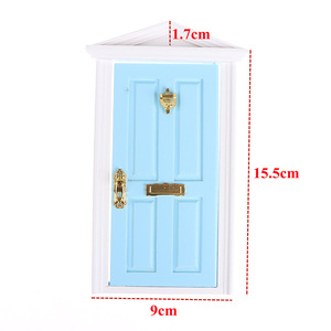 <span class=keywords><strong>Accessoires</strong></span> pour <span class=keywords><strong>maison</strong></span> <span class=keywords><strong>de</strong></span> poupée 1/12 Boîte aux lettres Elf Garden Miniature Wooden Gate Dwarf Fairy Tale Door - Product Image 5