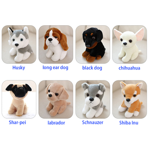 Machine à griffes personnalisée 7'' pour animaux en peluche, adorable chien en peluche réaliste - Product Image 3