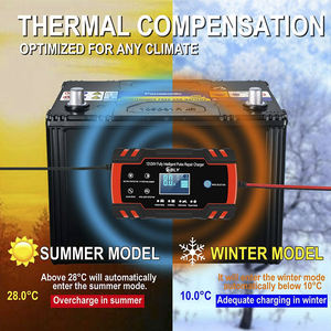 Chargeur de <span class=keywords><strong>batterie</strong></span> de voiture intelligent 12V 24V chargeur de <span class=keywords><strong>batterie</strong></span> au <span class=keywords><strong>plomb</strong></span> désulfateur responsable réparation d'impulsion chargeur de <span class=keywords><strong>batterie</strong></span> - Product Image 4
