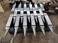 Enclume conique en acier moulé de haute qualité, pince de forgeron noire pour le travail du fer