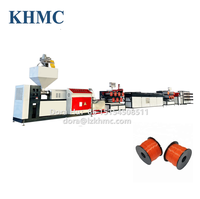 Machine à fabriquer et à extruder des fils de coupe-herbe à double couleur avec vis et boîte de vitesses en PE/PET, haute productivité
