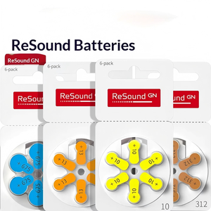 <span class=keywords><strong>Piles</strong></span> auditives économiques et abordables en zinc-air sans mercure, tailles 675/<span class=keywords><strong>312</strong></span>/10A/13A - Product Image 5