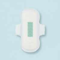 Protège-slip jetable en coton biologique sans ailettes pour femmes, serviette hygiénique respirante anti-fuites super haute protection