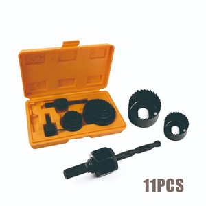 Juego de sierras perforadoras Toolmak de 11 piezas de 3/4 a 2 1/2 pulgadas para taladrar madera y metal - Product Image 3