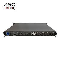 Amplificateur de puissance audio numérique métallique DSP2504 1000 Watts 4 canaux 4 Ohms