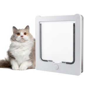 Vente directe des fabricants, porte intérieure pour animaux de compagnie, accessoires d'accès pour animaux de compagnie, niche pour chien, accès libre pour chat, porte à trappe pour chat, intérieur - Product Image 1
