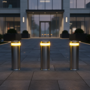 حواجز هيدروليكية قابلة للسداد أوتوماتيكي من الفولاذ المقاوم للصدأ حاجز مرور للممرات السكنية - Product Image 3