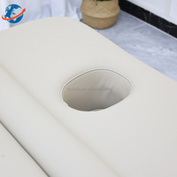 Table de beauté électrique ergonomique professionnelle pour soins du visage, mobilier de salon de haute qualité
