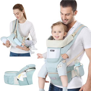 Porte-bébé de luxe en coton, porte-bébé <span class=keywords><strong>kangourou</strong></span>, tabouret marcheur - Product Image 1