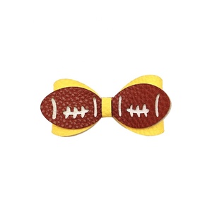 Children's Casual Fabric Cartoon Rugby Hairpin with Bowknot Eco-Friendly Daily Themed Hair Accessory - Product Image 4