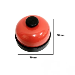 Sonnette de service à pression manuelle pour jeux de table, compétitions, jeux de réponse rapide, sonnette d'appel, sonnette de classe, sonnette de cuisine et d'entraînement - Product Image 5