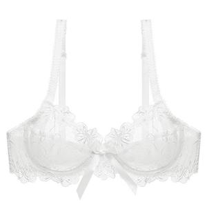 Nuevo sujetador francés 2026 ultrafino transparente con encaje, para busto grande, adelgazante y antideslizante - Product Image 3