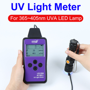Medidor de Intensidad UVA de Grado Profesional LS126A, Radiómetro Ultravioleta, Radiómetro de Luz de Curado, Medidor de Intensidad UV - Product Image 2