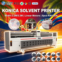Imprimante jet d'encre couleur grand format LETOP 3200MM Chine CMYK, machine d'impression numérique, traceur rouleau à rouleau à solvant