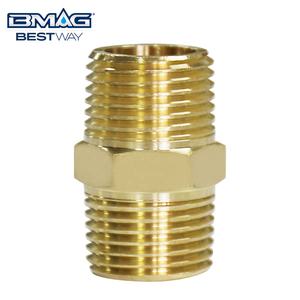 BMAG 1/2 "-2" Fabrication de raccords de plomberie en laiton Mamelon sans plomb <span class=keywords><strong>Tuyau</strong></span> d'eau Raccords en laiton - Product Image 4