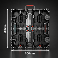 Écran LED 4K haute luminosité et haute densité pour location, avec conception modulaire et installation facile pour scène, mariage, église et événements