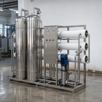 Système de traitement d'eau ultrapure par osmose inverse EDI RO industriel, productivité de 5000 L/heure, garantie 1 an, pour l'électronique semi-conductrice