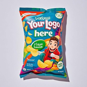 Mylar <strong>Bags</strong> Smell Proof Snack <strong>Bag</strong> Fish and <strong>Chips</strong> Packaging Grocery <strong>Bag</strong> with logo - Product Image 4