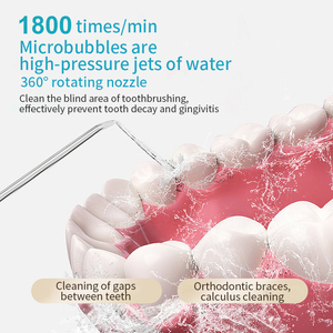 Home Travel Oral Irrigator Cheap Wholesale IPX7 <b>Waterproof</b> <b>Electric</b> Teeth Cleaning Device Dental Floss Water Flosser - Product Image 2