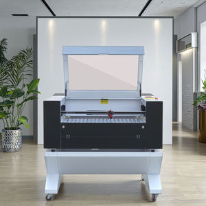 Máquina de corte y grabado láser <span class=keywords><strong>CO2</strong></span> de escritorio grande, punto rojo con enfoque automático para madera, acrílico y MDF, formato gráfico LAS compatible - Product Image 5