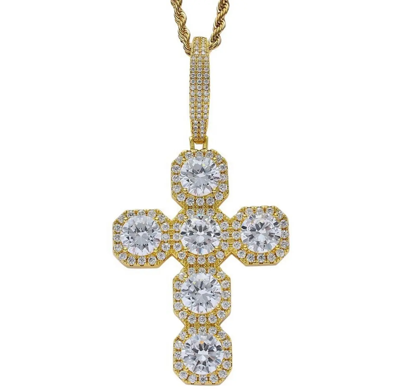 Trendy Pendant Necklace Jewelry 925 Custom Charm pendant Gold plated Necklace jewellery