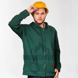 Personnalisé NFPA2112 <span class=keywords><strong>ARC2</strong></span> 100% Coton Ignifuge Soudage Sweat à capuche zippé - Product Image 2