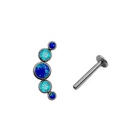 Bijoux de corps en grappe de titane bijoux de mode Style Zircon pierre principale pour les fiançailles de mariage religieux orthodoxe pour les enfants