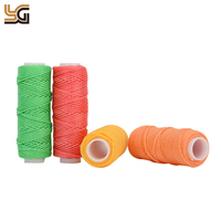 Fil ciré rond de 0.8mm pour coudre le cuir, artisanat, bricolage, réparation de sacs à chaussures, Extra fort, robuste